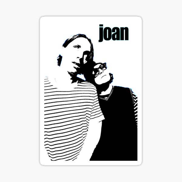 "joan B&B Poster" Sticker For Sale By Fazekitkat | Redbubble