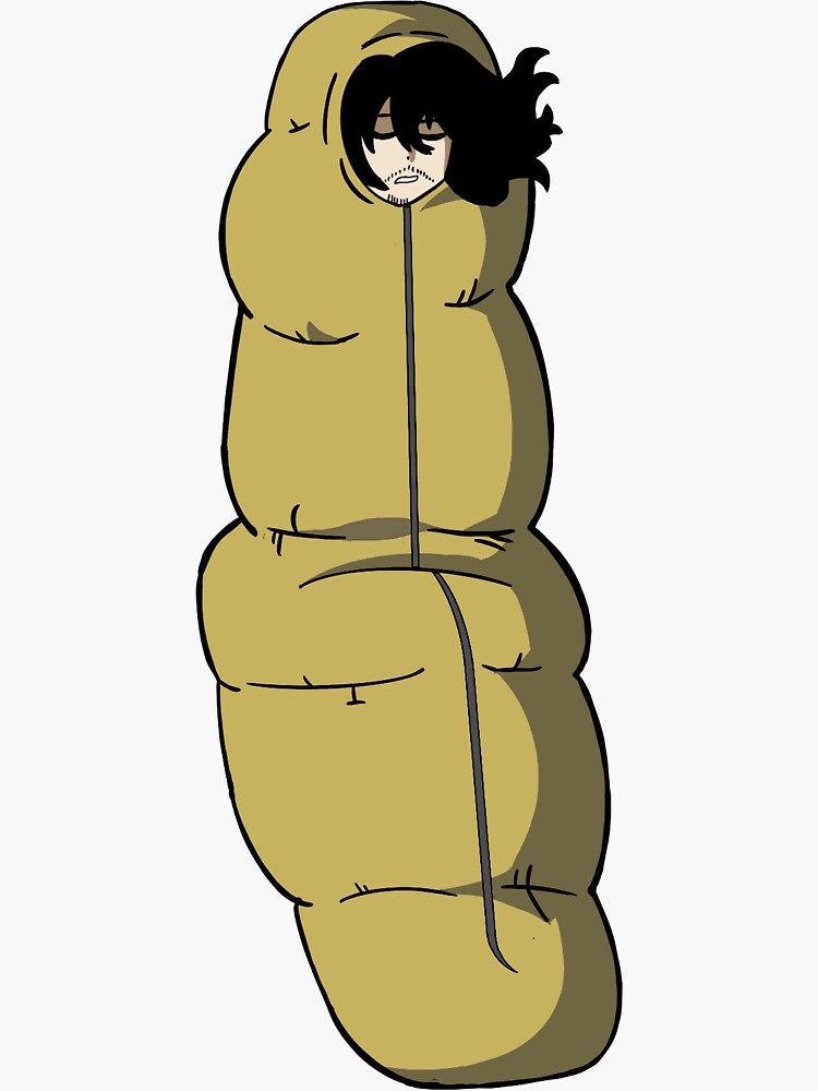 "Sleeping Bag Eraserhead " Sticker for Sale by Blacc Redbubble