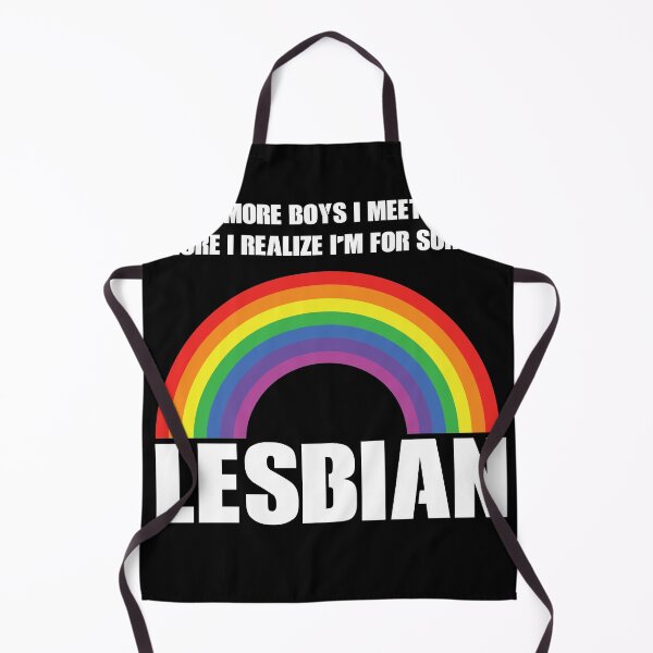 Item preview, The more Boys I meet LGBT equality Rainbow Lesbian designed and sold by Rzelemenz.