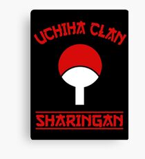 Uchiha Clan Canvas Print