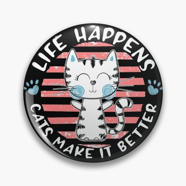 Item preview, Life Happens Cats Make It Better designed and sold by creative321.