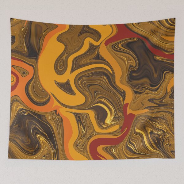 Item preview, Fall Autumn Orange Brown and Gold designed and sold by QuestingPixel.