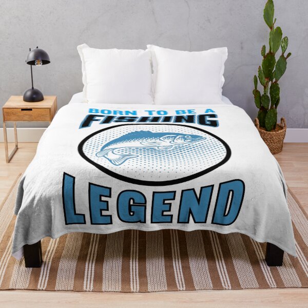 Item preview, Born To Be A Fishing Legend designed and sold by AmethystMurad.