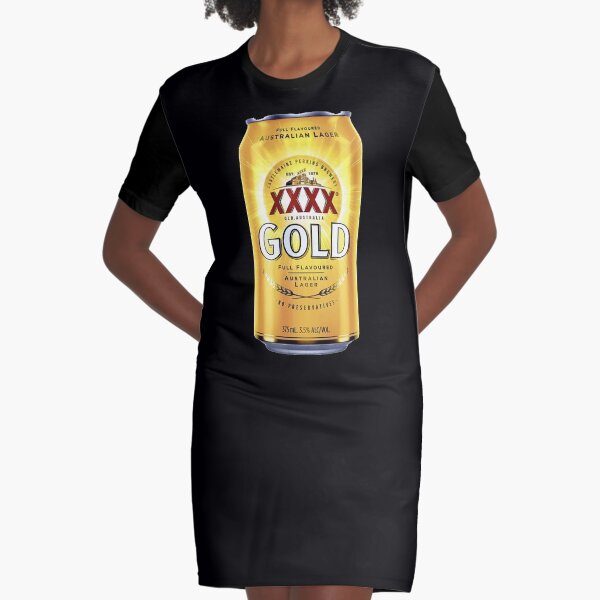 XXXX Gold XXXX Bitter Graphic T-Shirt Dress