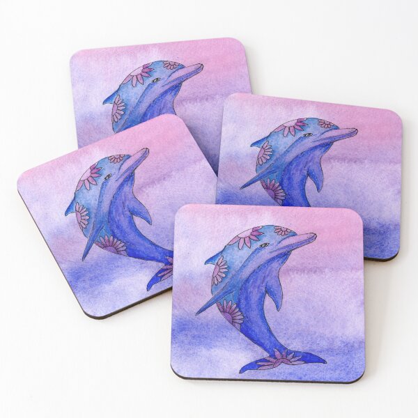 Item preview, Dolphin Flower Power designed and sold by MaryAnneHarding.
