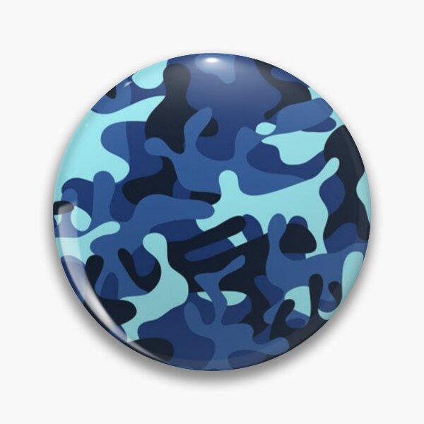 Item preview, Sapphire blue ocean camo pattern designed and sold by NexusArts.