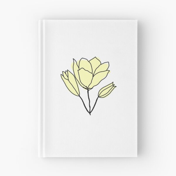 Item preview, Yellow Line Flowers designed and sold by Mandy Stokes.