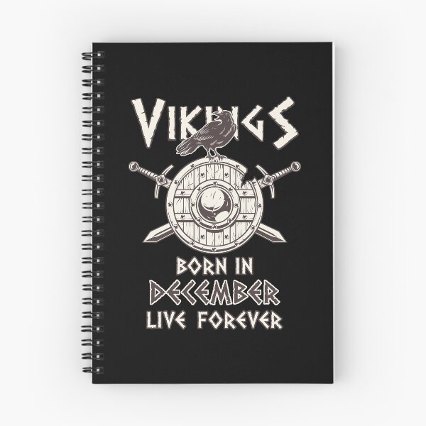 Item preview, Vikings Born In DECEMBER Live Forever designed and sold by anziehend.