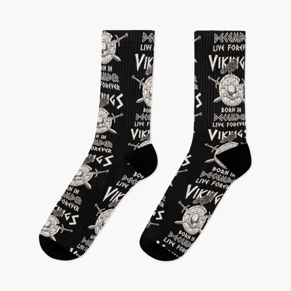 Item preview, Vikings Born In DECEMBER Live Forever designed and sold by anziehend.