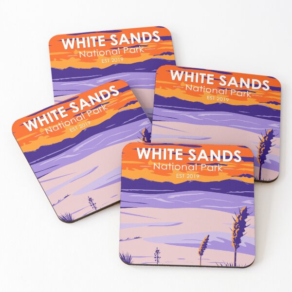 Item preview, White Sands National Park New Mexico Vintage designed and sold by KrisSidDesigns.