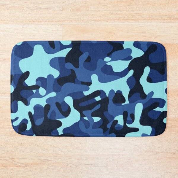 Item preview, Sapphire blue ocean camo pattern designed and sold by NexusArts.