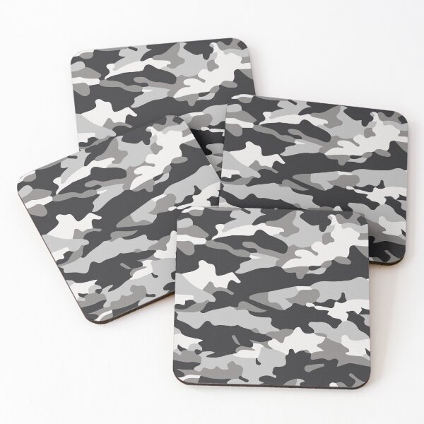 Item preview, Black silver cloud camo pattern designed and sold by NexusArts.