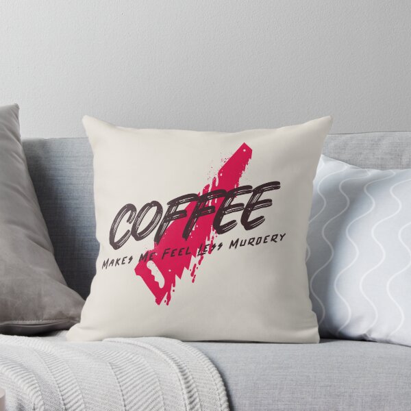 Item preview, Coffee Makes Me Feel Less Murdery designed and sold by art-fox.