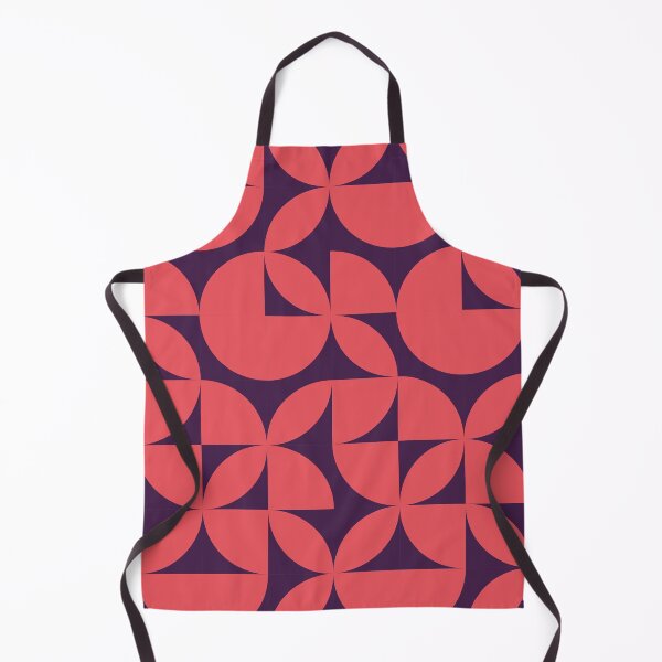 Item preview, Abstract Purple Circles Modern Mid Century Geometric Pattern Scandinavian Rustic Interior designed and sold by BONBcreative.
