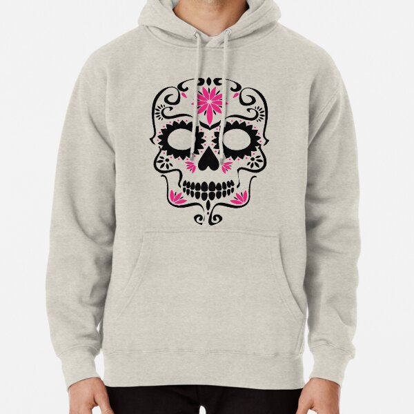 Sizzlin Skull Pullover Hoodie