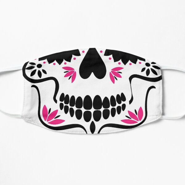 Sizzlin Skull Flat Mask