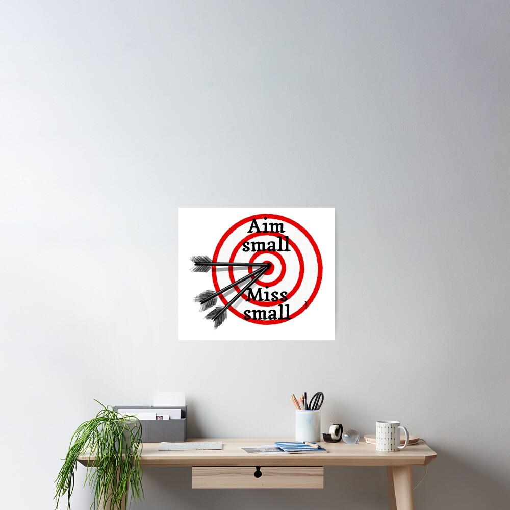 aim-small-miss-small-poster-for-sale-by-chillateez-redbubble