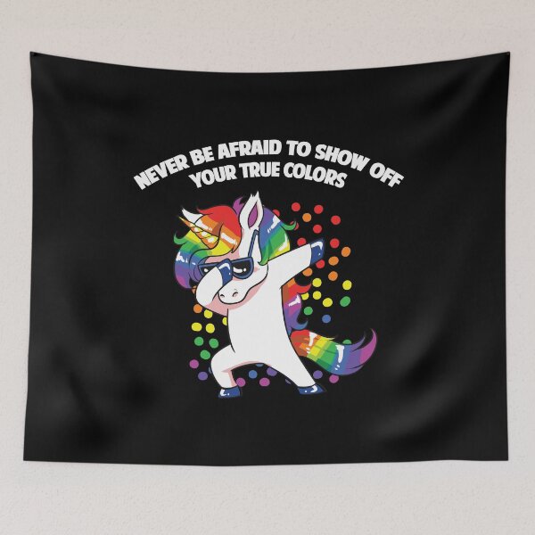 Item preview, Never be afraid to show your true Colors Rainbow Lesbian  designed and sold by Rzelemenz.