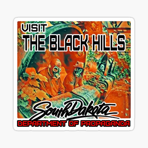 The Black Hills of South Dakota Sticker
