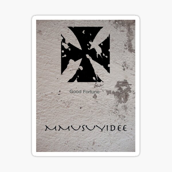 Mmusuyidee Adinkra Symbol Sticker