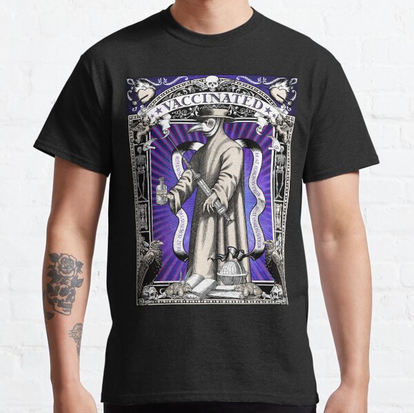 Pestdoktor GEimpft Steampunk mit Ratten und Schädeln Classic T-Shirt