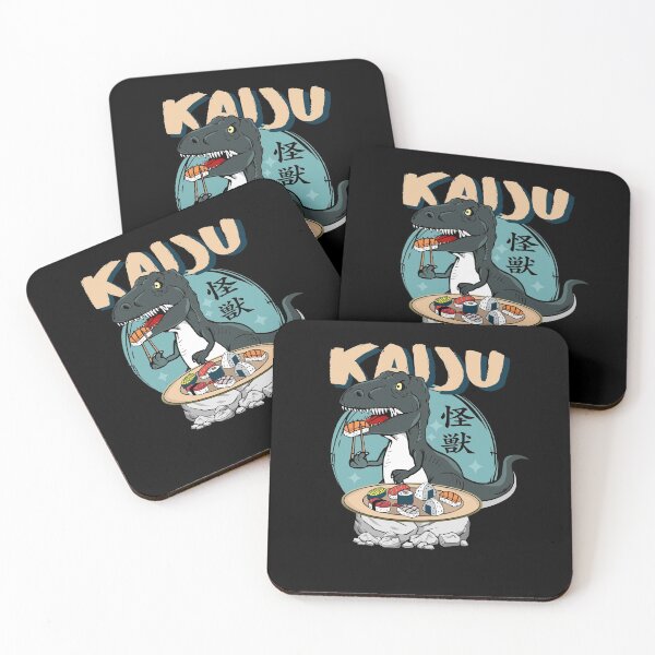 Item preview, Dino Dinosaur T-rex Kaiju Japan Sushi Graphic Design designed and sold by brunsch-print.