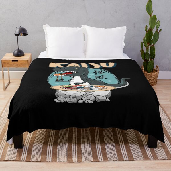 Item preview, Dino Dinosaur T-rex Kaiju Japan Sushi Graphic Design designed and sold by brunsch-print.