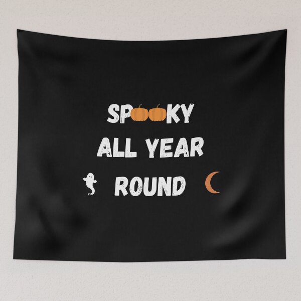 Item preview, Halloween/Spooky All Year Round/Pumpkins, Ghost, Orange Crescent Moon designed and sold by ShaunSandhu.