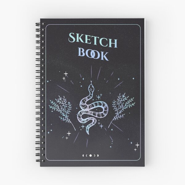 Item preview, Witchcraft snake sketchbook designed and sold by Lyris-art.