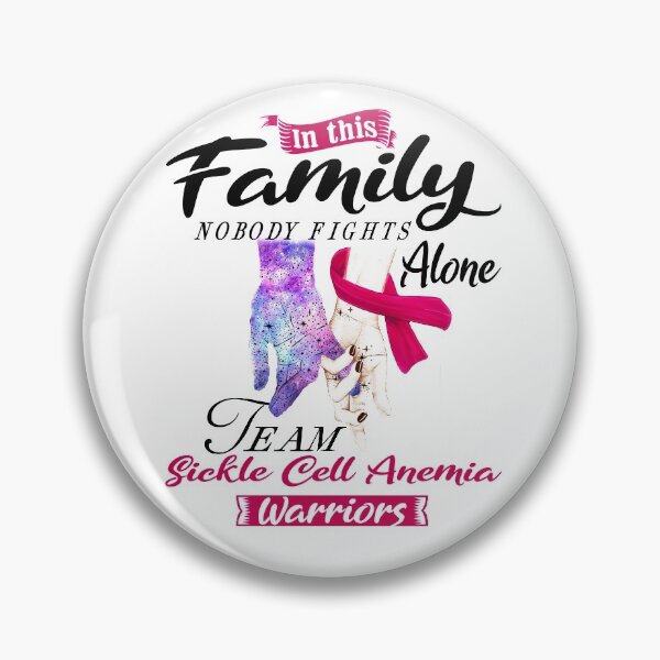 Item preview, In This Family No One Fights Alone Team Sickle Cell Anemia Warrior designed and sold by deputylove.