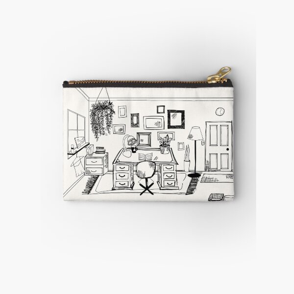 Item preview, Cluttered Office Space  designed and sold by Hannah Kremer.