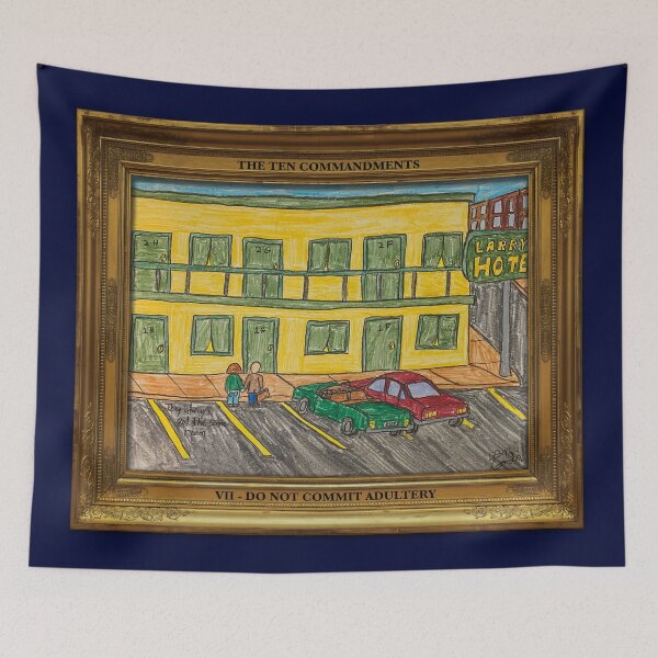 Item preview, 10 Commandments: (VII) DO NOT COMMIT ADULTERY designed and sold by SAMGordonART.