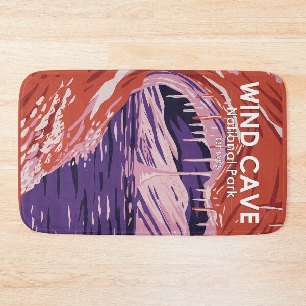 Item preview, Wind Cave National Park South Dakota Vintage designed and sold by KrisSidDesigns.