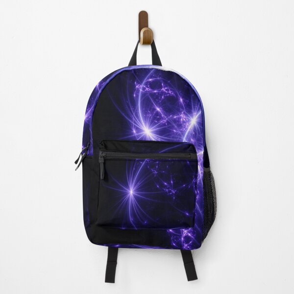 Item preview, Beautiful Abstract Pattern Of Colored Smooth Lines On A Black Background designed and sold by tatkhagata.