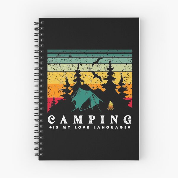 Item preview, Camping Is My Love Language - Funny Camping Hiking Quotes For Camping Hiking Lover for Dad Camper Gift Idea, designed and sold by hattem.