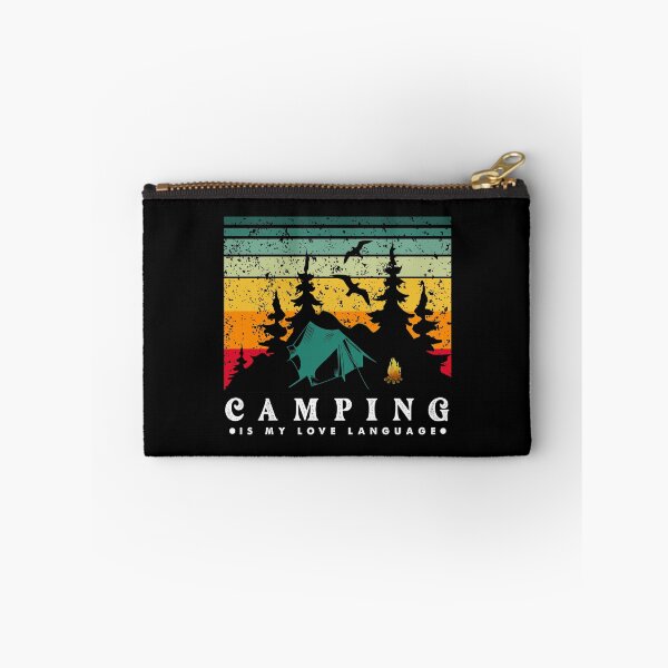 Item preview, Camping Is My Love Language - Funny Camping Hiking Quotes For Camping Hiking Lover for Dad Camper Gift Idea, designed and sold by hattem.