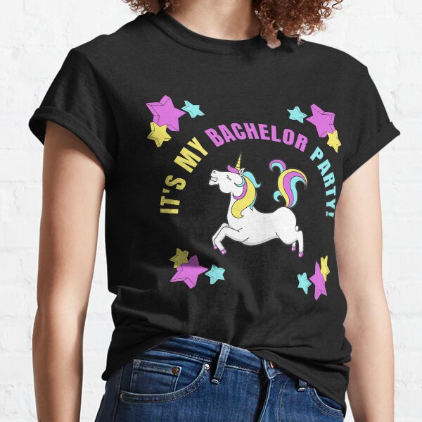 It's My Bachelor Party Unicorn Classic T-Shirt