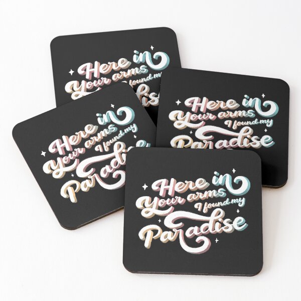 Item preview, Here in your arms I found my Paradise designed and sold by LetterMeASong.