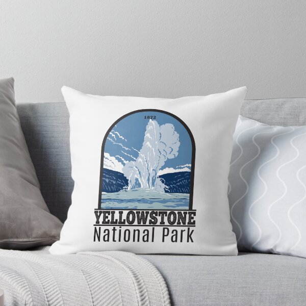 Item preview, Yellowstone National Park Old Faithful designed and sold by KrisSidDesigns.