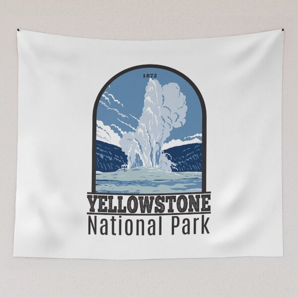 Artikelvorschau, Old Faithful im Yellowstone-Nationalpark entworfen und verkauft von KrisSidDesigns.