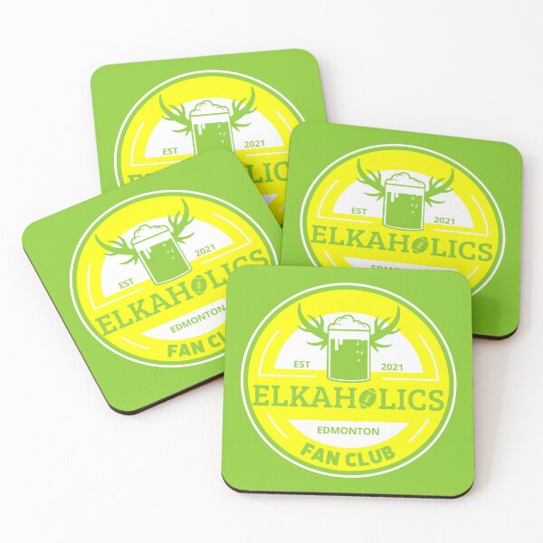Item preview, Edmonton Elkaholics Logo Design designed and sold by DoubleLifted.
