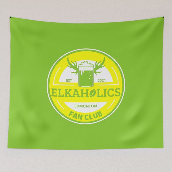 Item preview, Edmonton Elkaholics Logo Design designed and sold by DoubleLifted.
