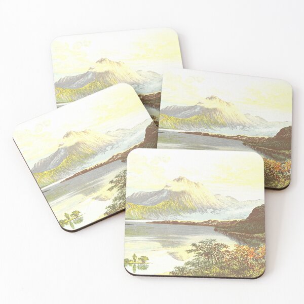 Item preview, Vintage Illustration of Loch Maree, Scotland designed and sold by yourscotland.