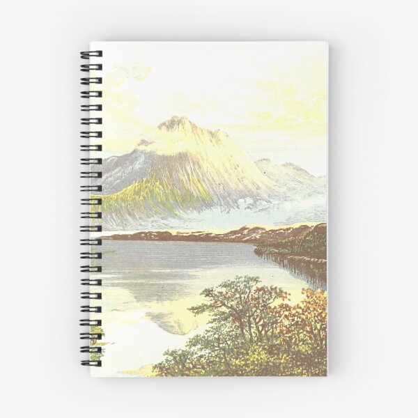 Item preview, Vintage Illustration of Loch Maree, Scotland designed and sold by yourscotland.