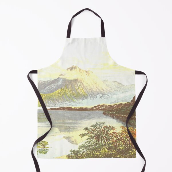 Item preview, Vintage Illustration of Loch Maree, Scotland designed and sold by yourscotland.