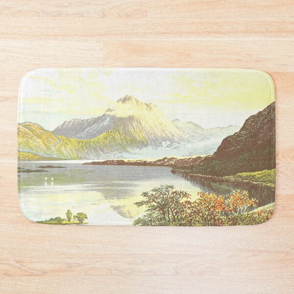 Item preview, Vintage Illustration of Loch Maree, Scotland designed and sold by yourscotland.