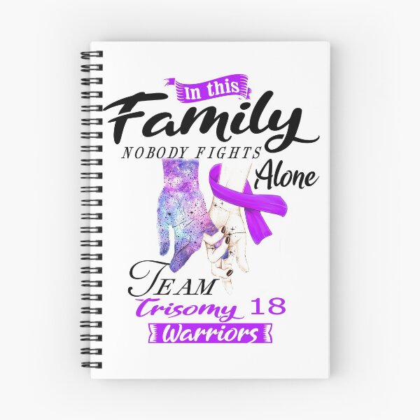 Item preview, In This Family No One Fights Alone Team Trisomy 18 Warrior designed and sold by deputylove.