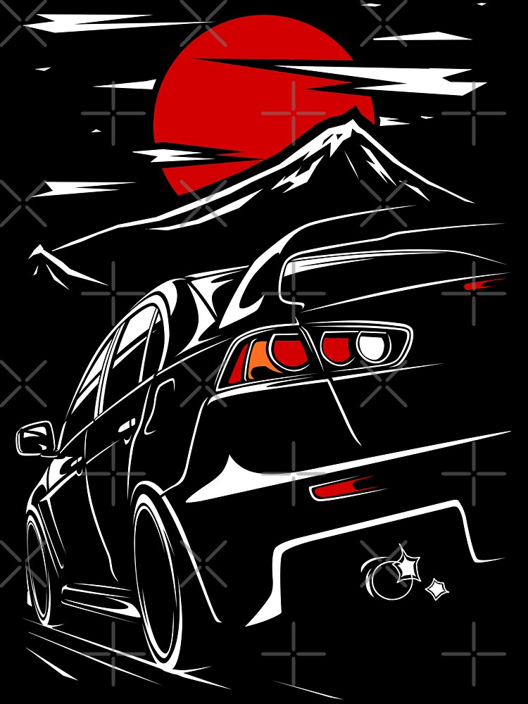 Mitsubishi Lancer Evo X Baby One-Piece