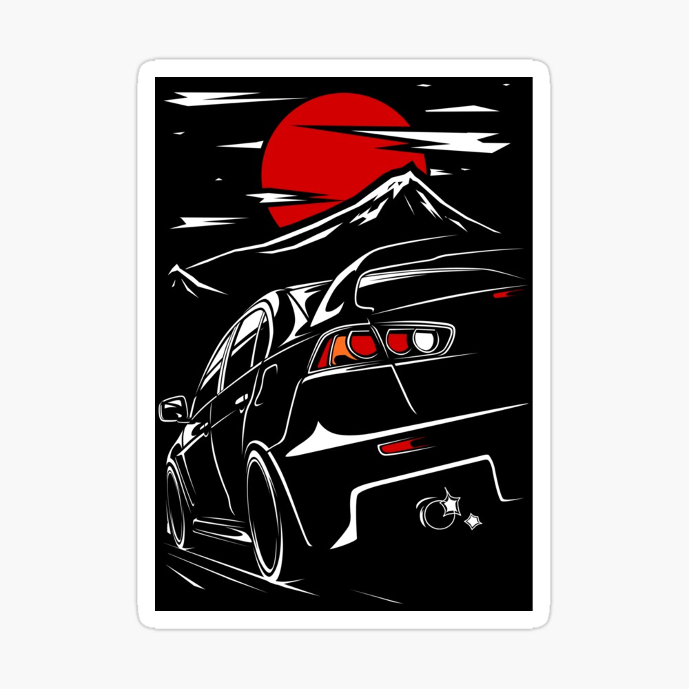 Mitsubishi Lancer Evo X Baby One-Piece