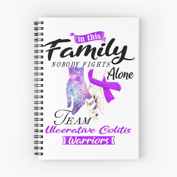 Item preview, In This Family No One Fights Alone Team Ulcerative Colitis Warrior designed and sold by deputylove.